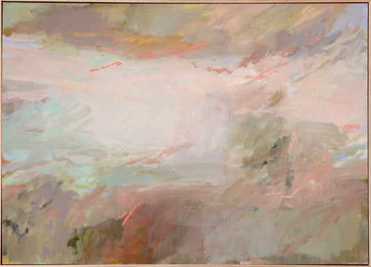 Morning Veil | Abstract Canvas Art Print - Prudence De Marchi