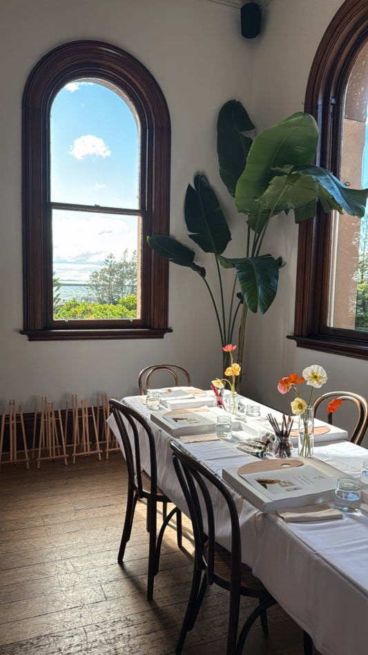 Luxury Floral Painting Workshop CUSTOMS HOUSE - Prudence De Marchi