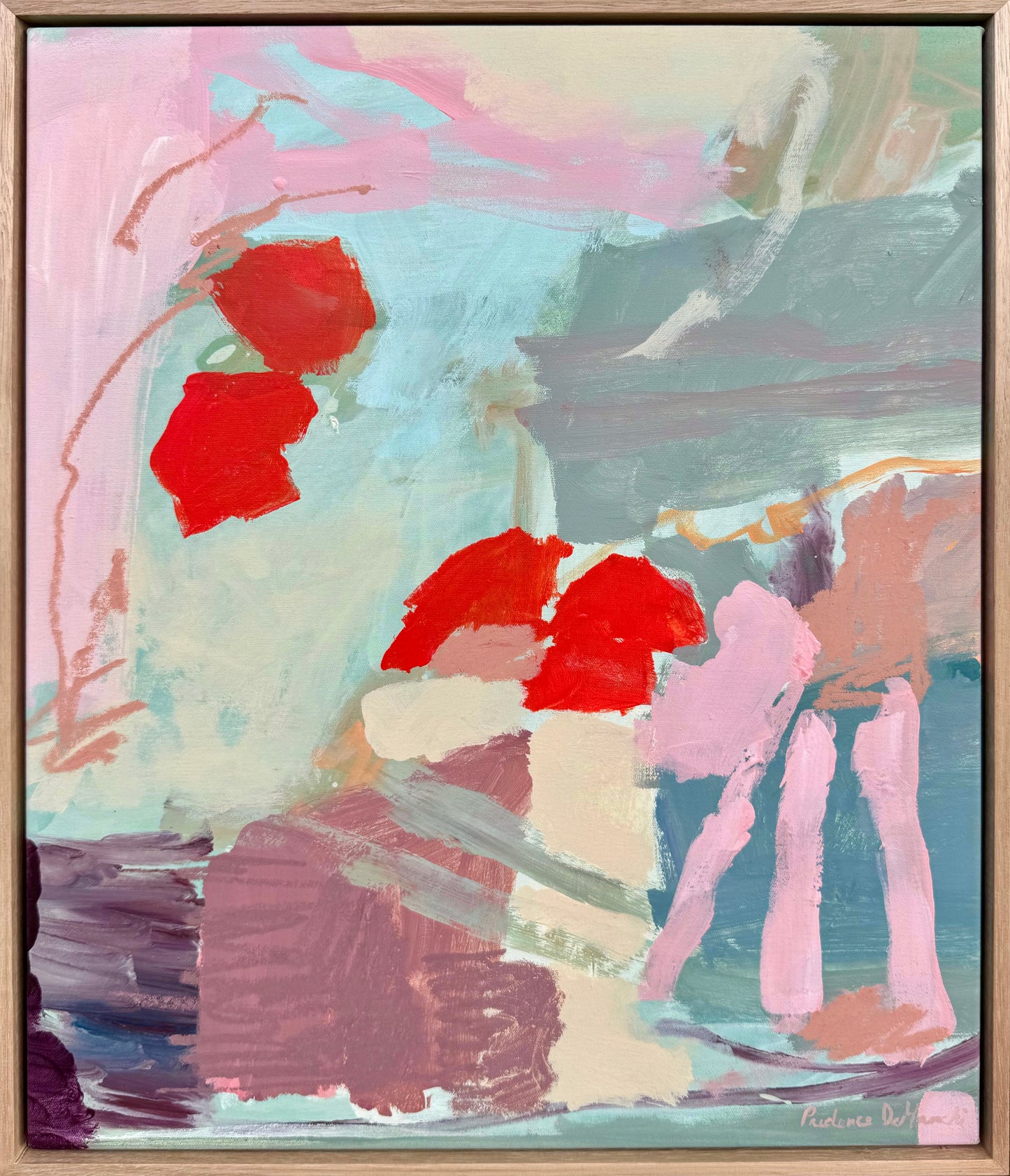 Finding Her Way | Original Abstract Artwork