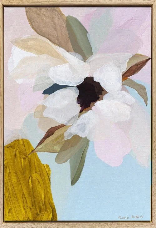 Sun Seeking | Magnolia Canvas Print - Prudence De Marchi