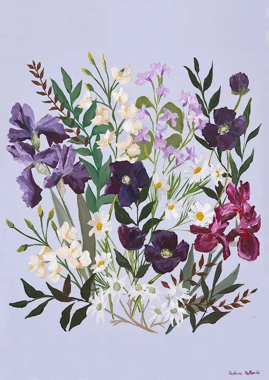 Tranquil Flowers - Prudence De Marchi