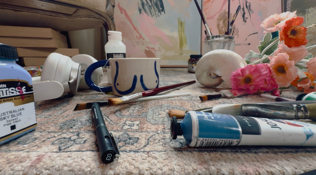 Studio Notes: October — Prudence De Marchi’s October studio journal
