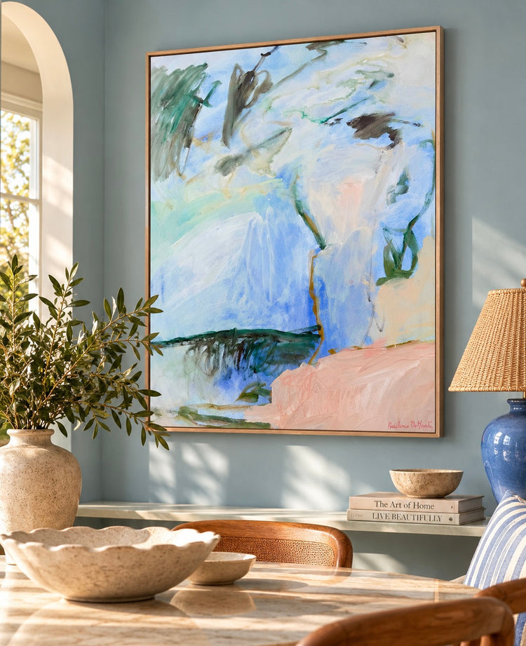 Blue & Green Tone Artworks-Prudence De Marchi