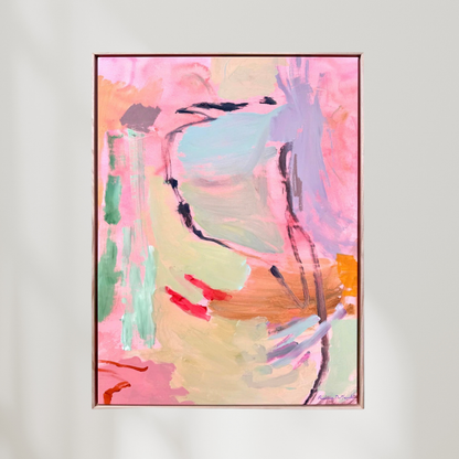 Colour Bomb | Abstract Canvas Art Print