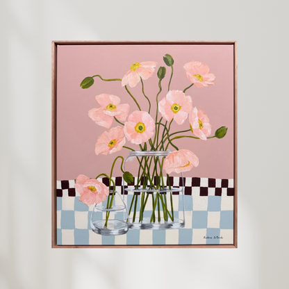 The Best Meeting | Abstract Canvas Art Print - Prudence De Marchi