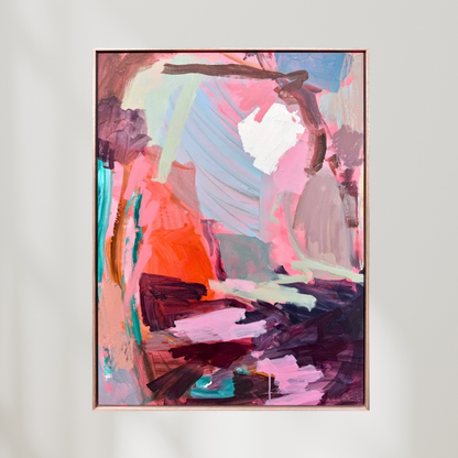 She Dreams in Colour | Original Abstract Artwork