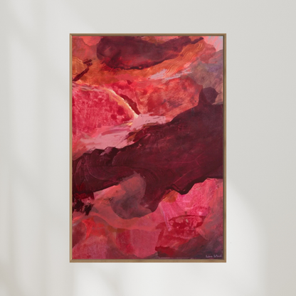 Feels Like a Friday | Abstract Canvas Art Print - Prudence De Marchi