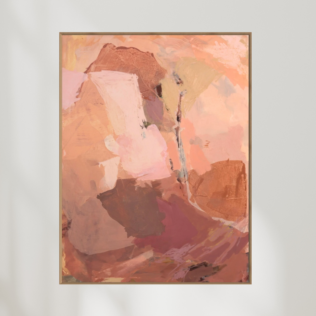 Traversing | Abstract Canvas Art Print - Prudence De Marchi