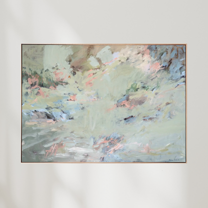 Dappled Light | Abstract Canvas Art Print - Prudence De Marchi