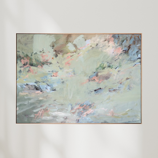 Dappled Light | Abstract Canvas Art Print - Prudence De Marchi