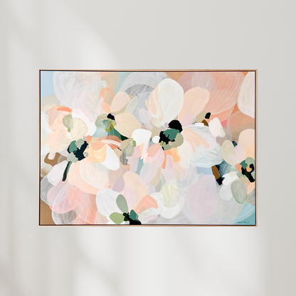 Sweet Times | Colourful Canvas Art Print - Prudence De Marchi