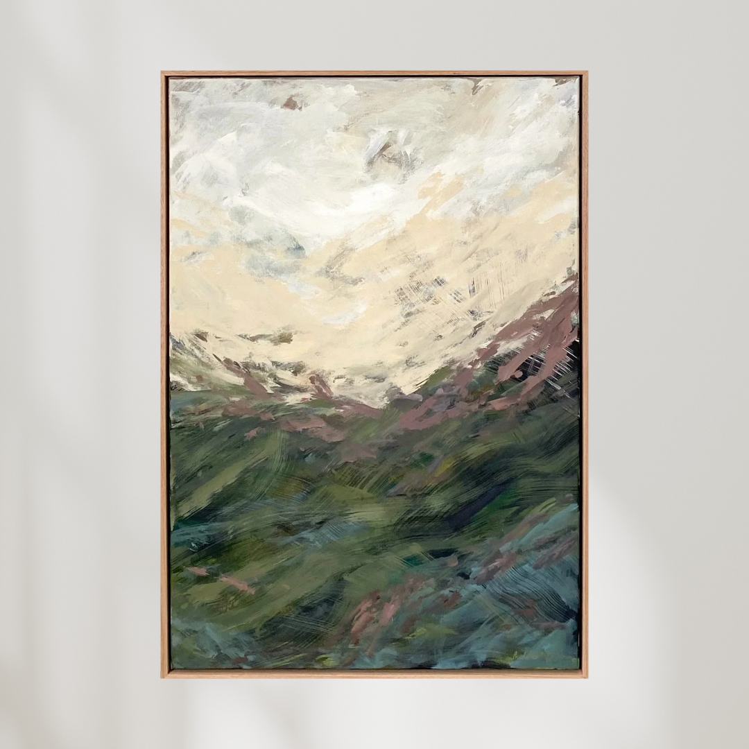 Finding The Way | Abstract Canvas Art Print - Prudence De Marchi