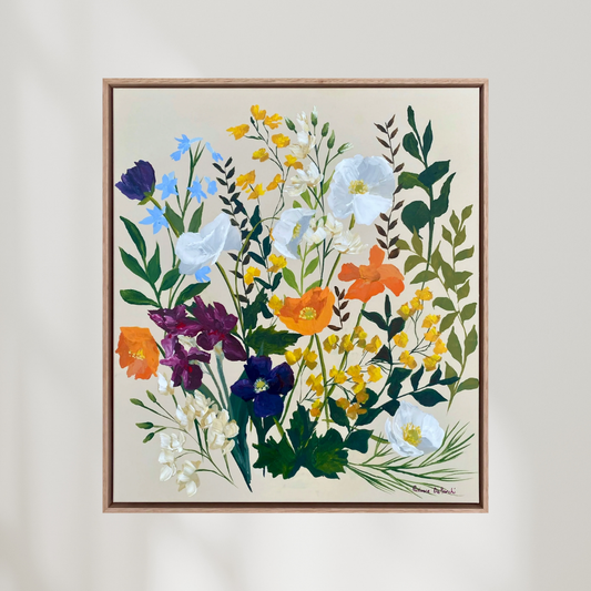 Illumine Flowers | Canvas Art Print - Prudence De Marchi