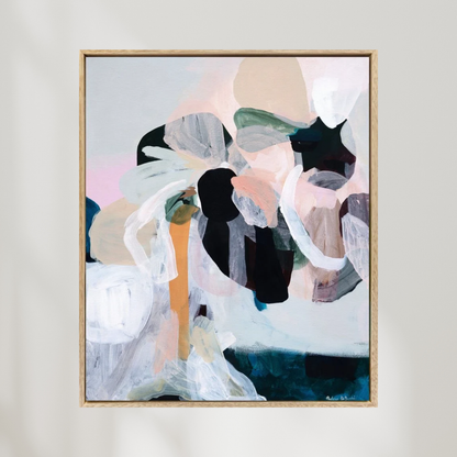 Inconspicuous | Abstract Canvas Art Print - Prudence De Marchi