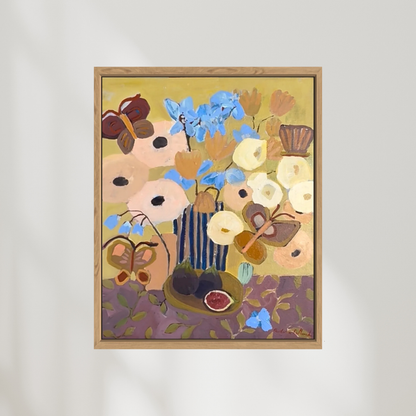 Blooms & Butterflies | Original Floral Artwork - Prudence De Marchi