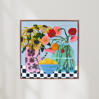 Flowers & Fruit | Original Floral Artwork - Prudence De Marchi