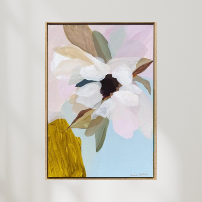 Sun Seeking | Magnolia Canvas Print - Prudence De Marchi