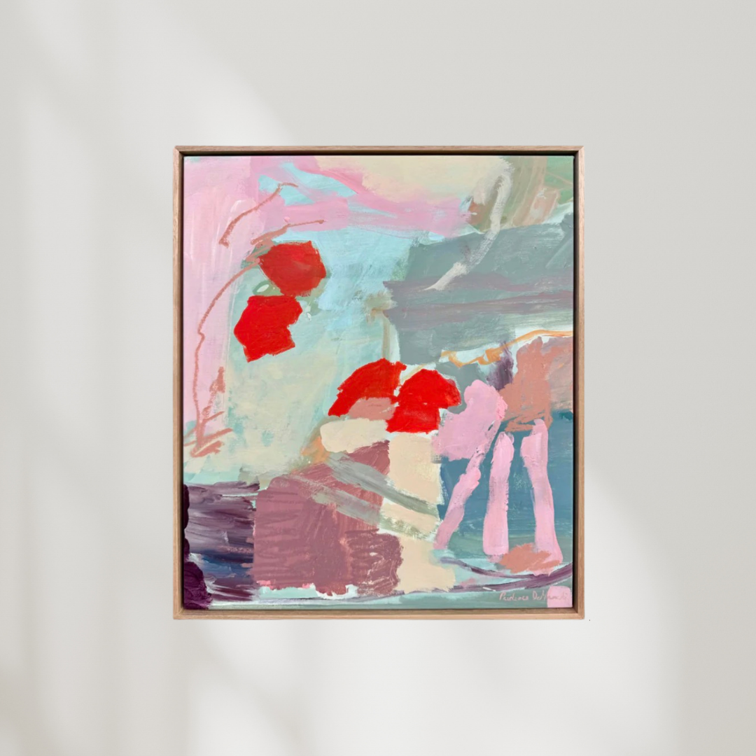 Finding Her Way | Original Abstract Artwork