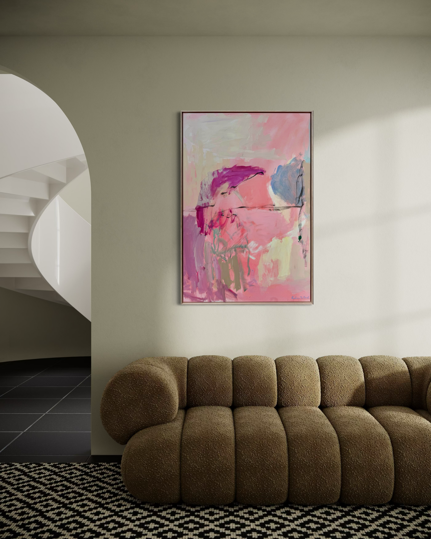 Shining Outward| Abstract Canvas Art Print