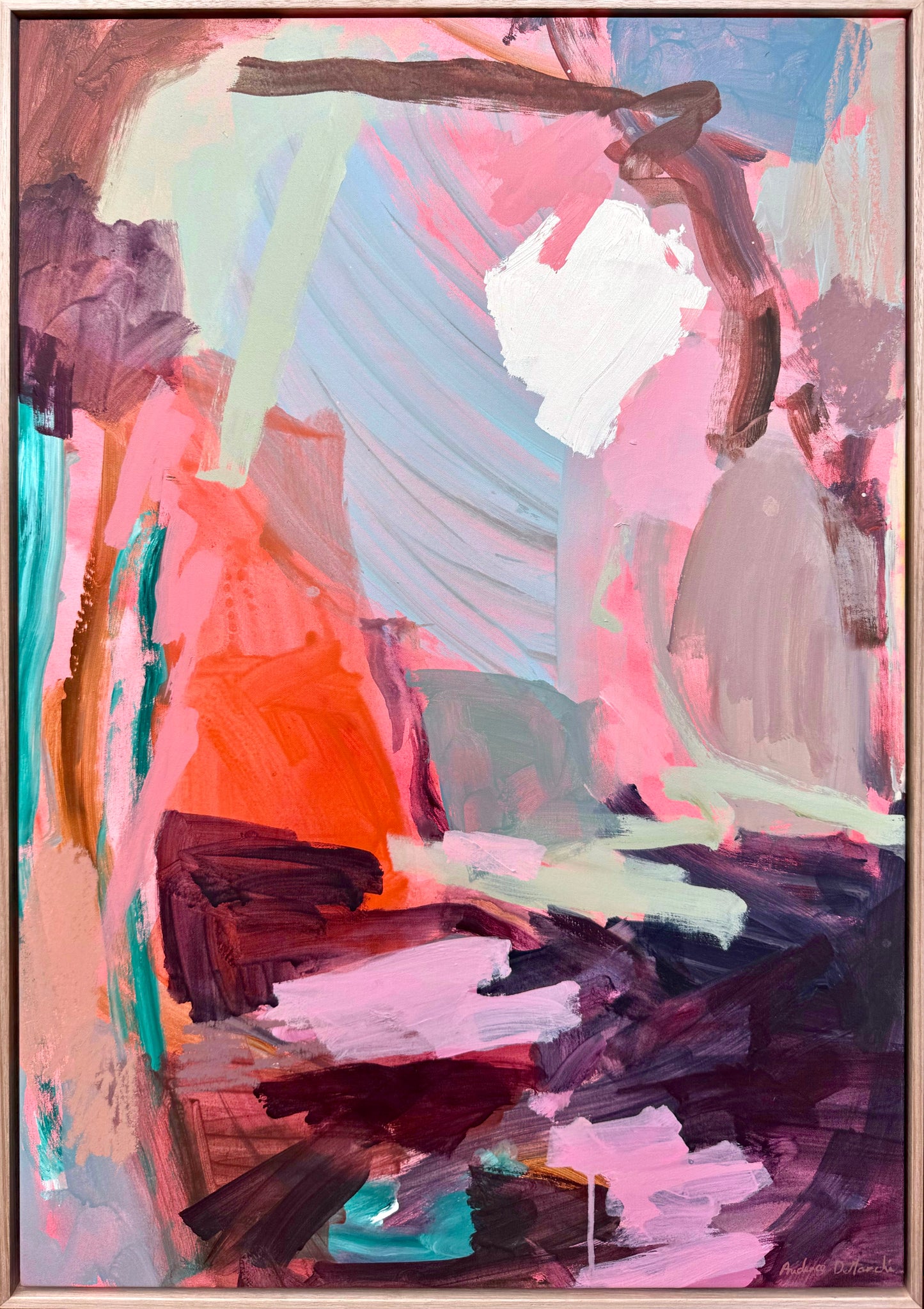 She Dreams in Colour | Original Abstract Artwork