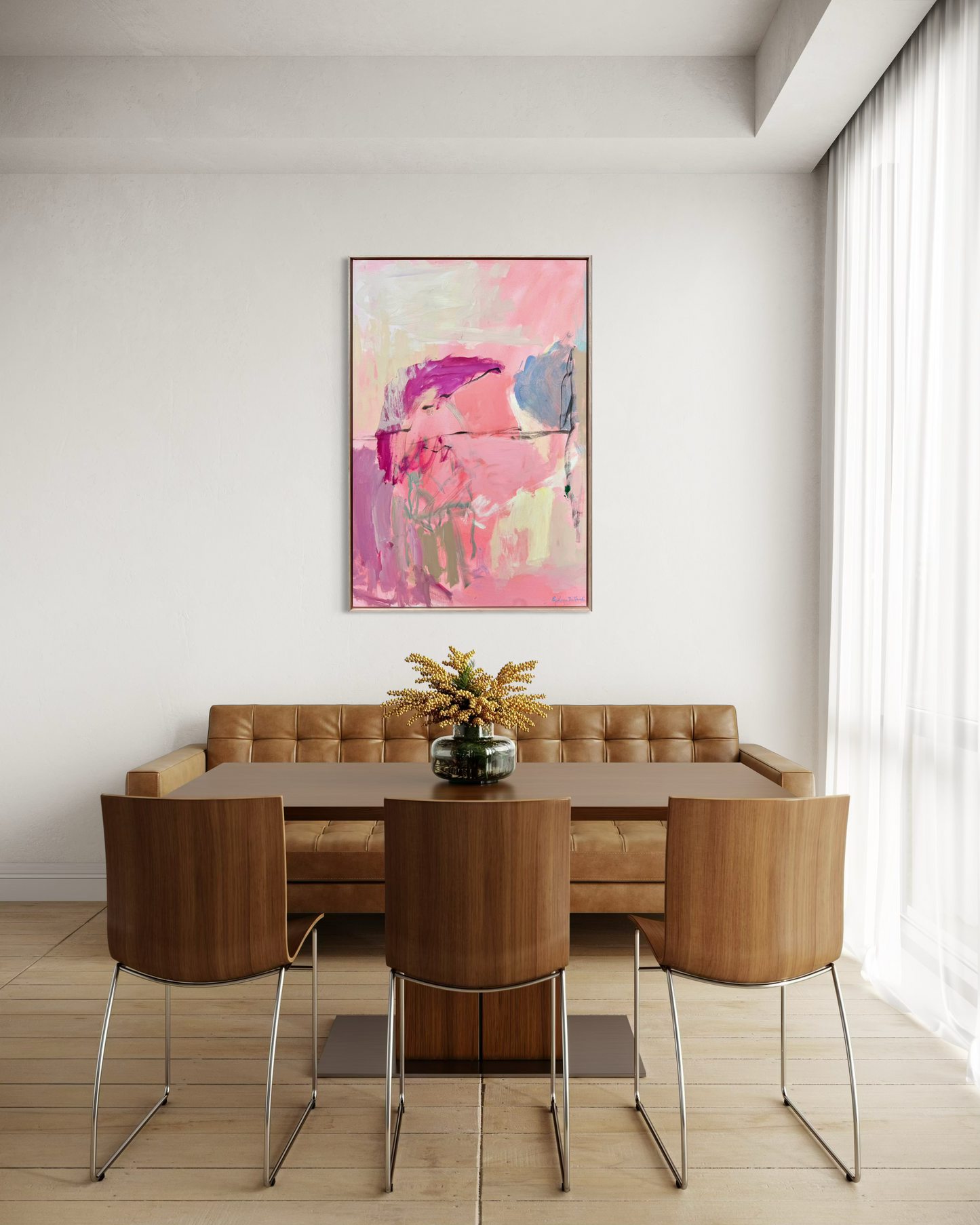 Shining Outward| Abstract Canvas Art Print