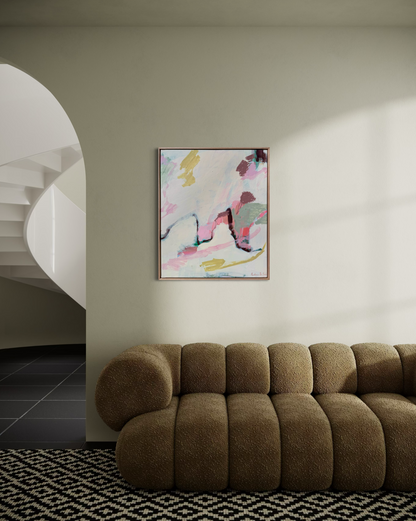 Staying with You | Abstract Canvas Art Print m