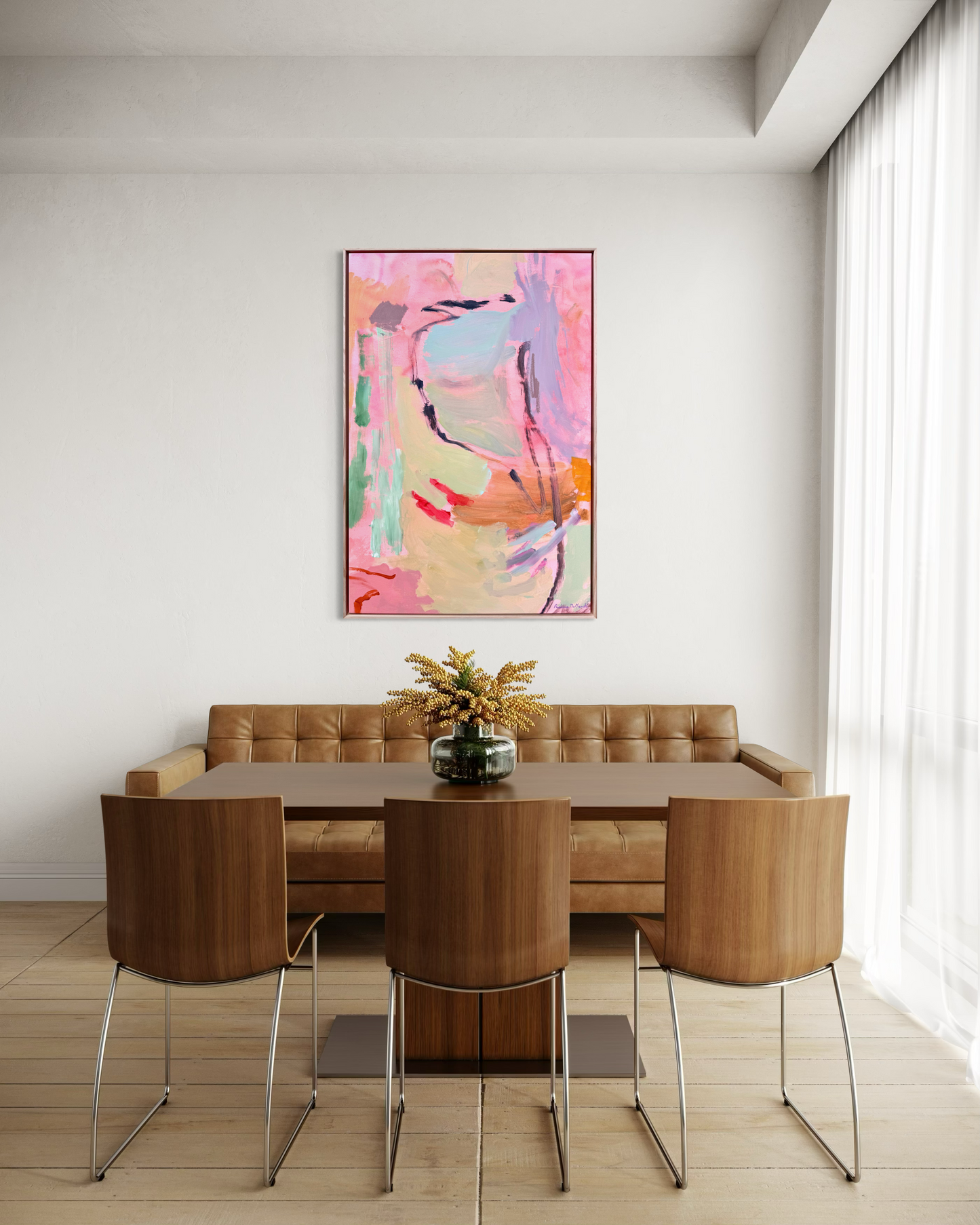 Colour Bomb | Abstract Canvas Art Print