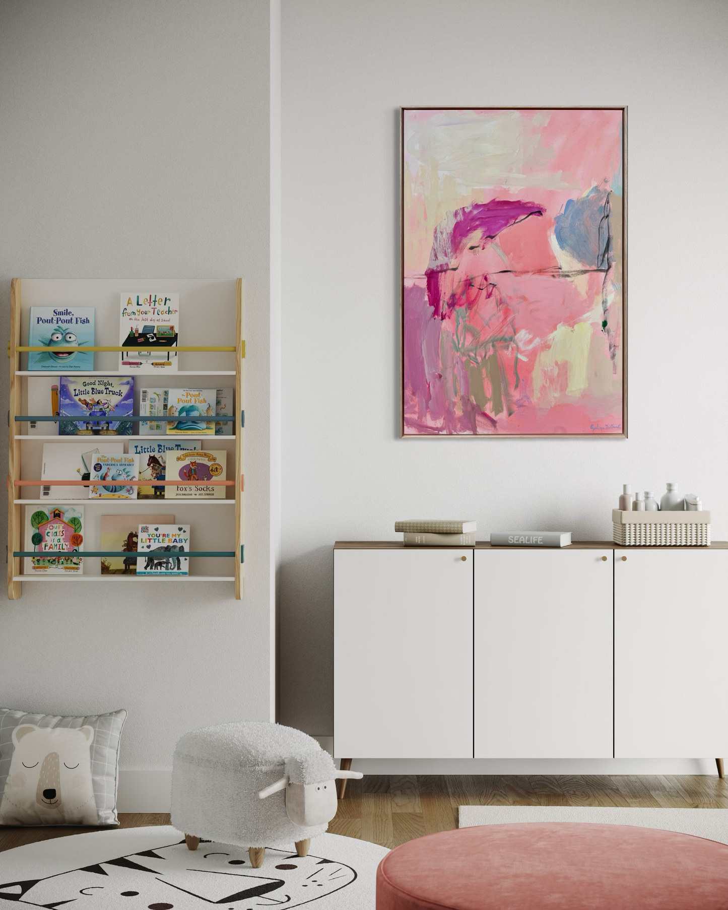 Shining Outward| Abstract Canvas Art Print
