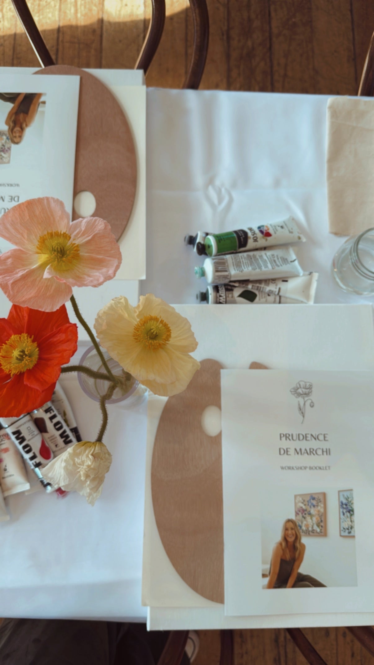 Luxury Floral Painting Workshop CUSTOMS HOUSE - Prudence De Marchi