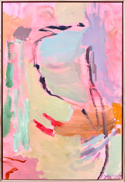 Colour Bomb | Abstract Canvas Art Print