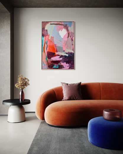 She Dreams in Colour | Original Abstract Artwork