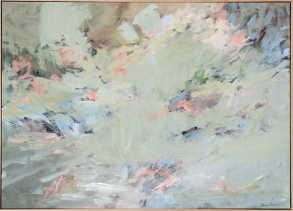 Dappled Light | Abstract Canvas Art Print - Prudence De Marchi