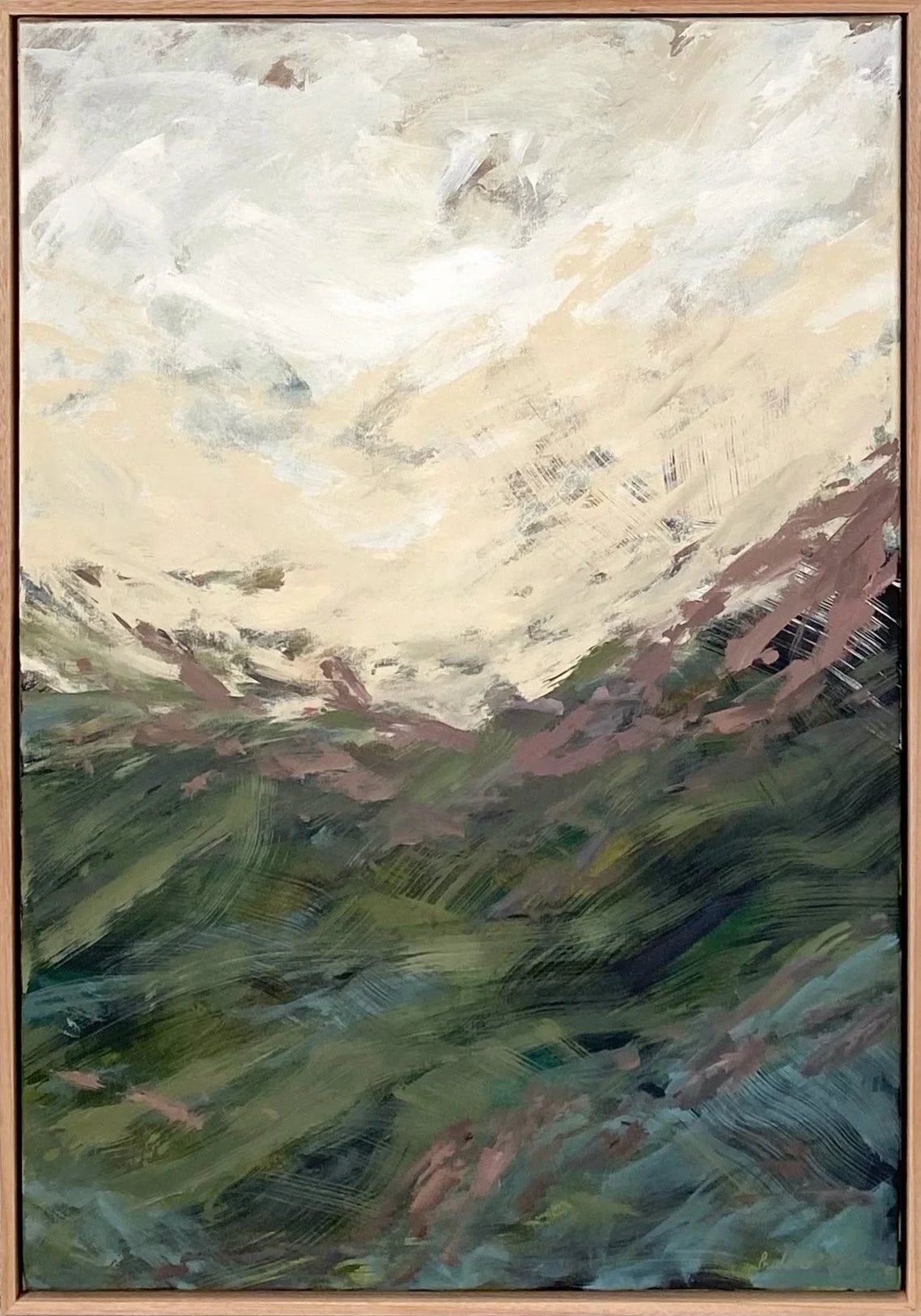 Finding The Way | Abstract Canvas Art Print - Prudence De Marchi