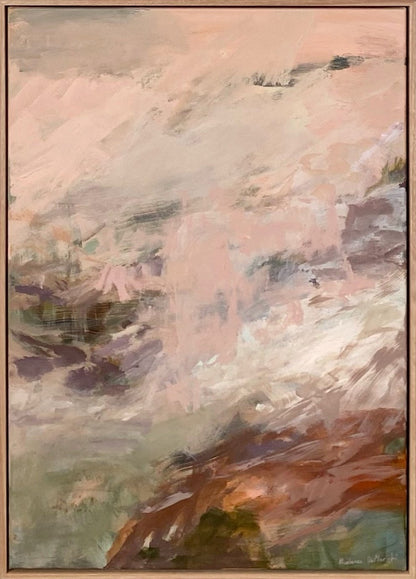 Echoes of Earth | Abstract Canvas Art Print - Prudence De Marchi