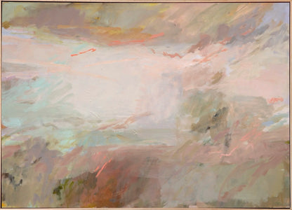 Morning Veil | Abstract Canvas Art Print - Prudence De Marchi