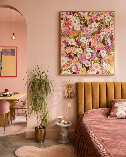 Floral Fancy | Floral Canvas Art Print