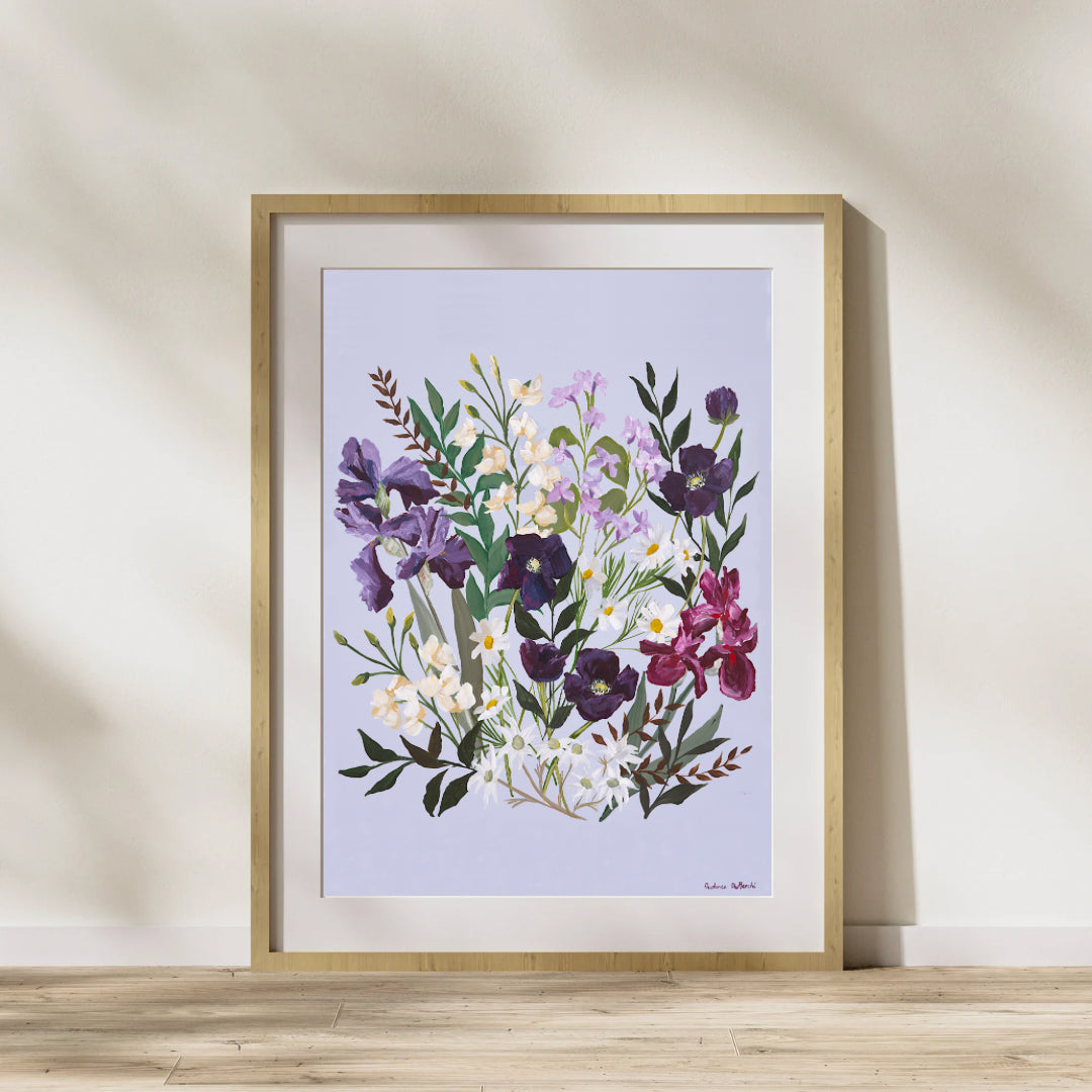 Tranquil Flowers - Prudence De Marchi