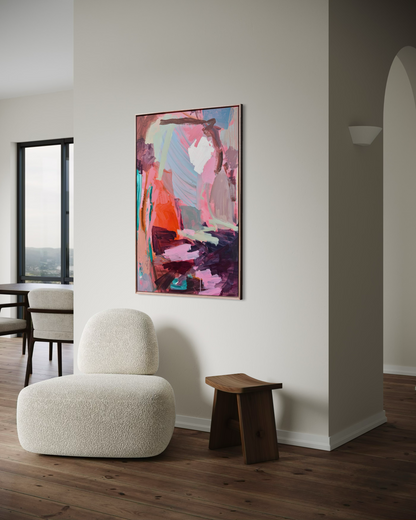 She Dreams in Colour | Original Abstract Artwork