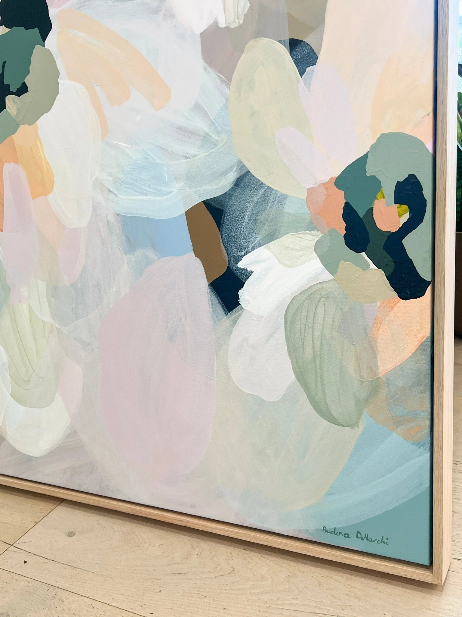 Sweet Times | Colourful Canvas Art Print - Prudence De Marchi