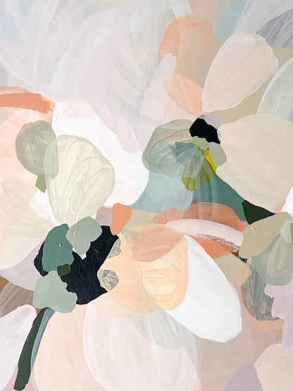 Sweet Times | Colourful Canvas Art Print - Prudence De Marchi