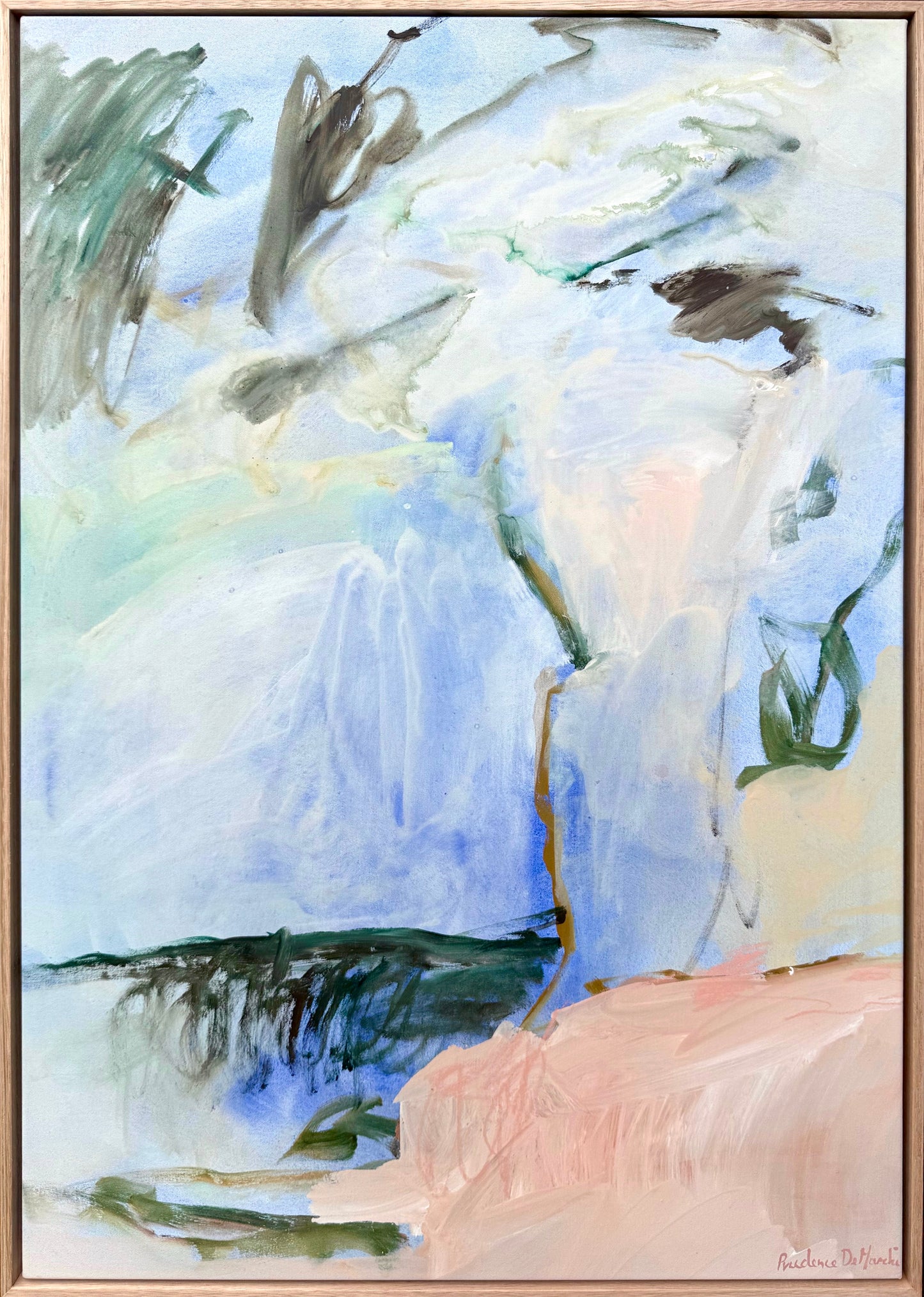Soft Footsteps | Abstract Canvas Art Print