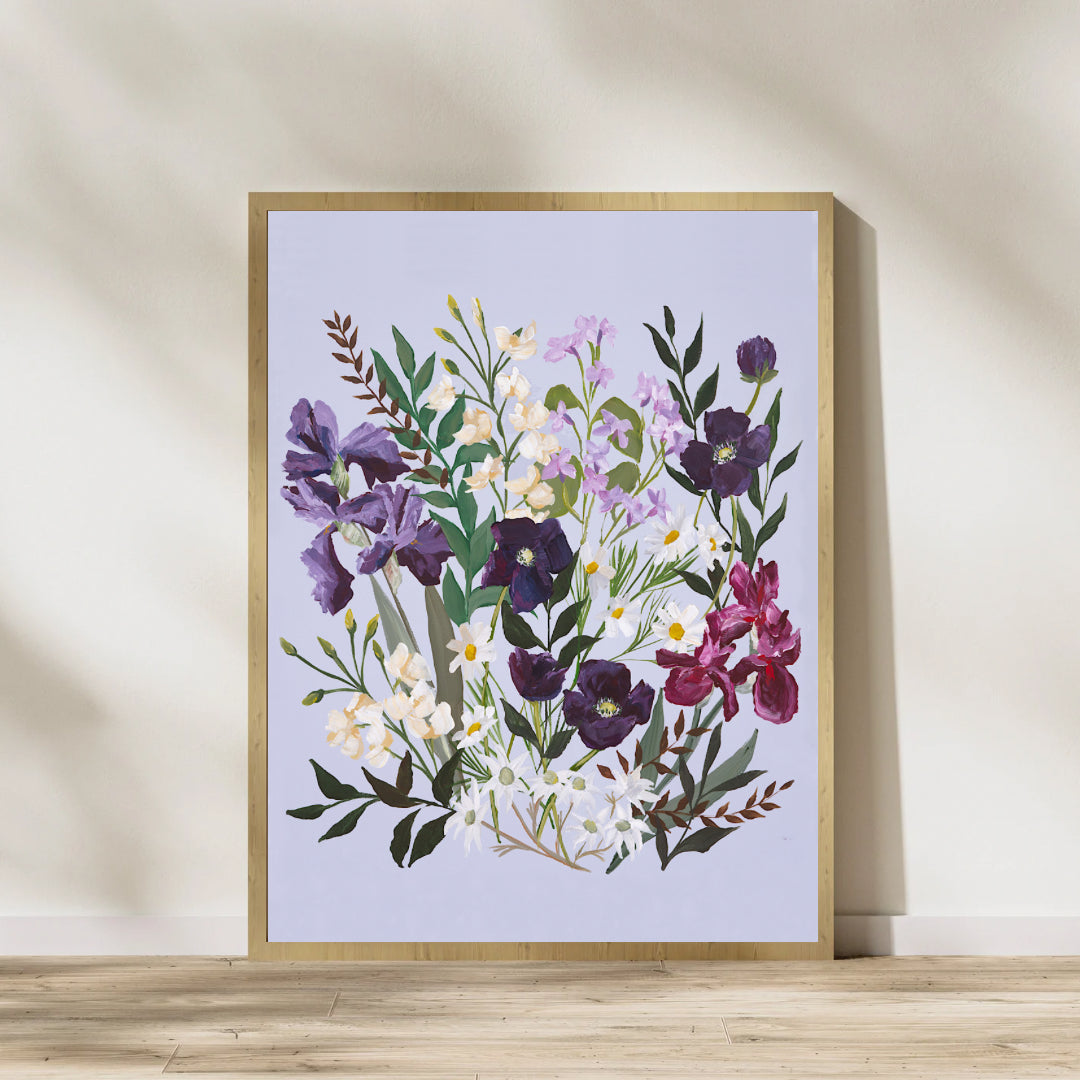 Tranquil Flowers - Prudence De Marchi