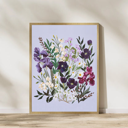 Tranquil Flowers - Prudence De Marchi