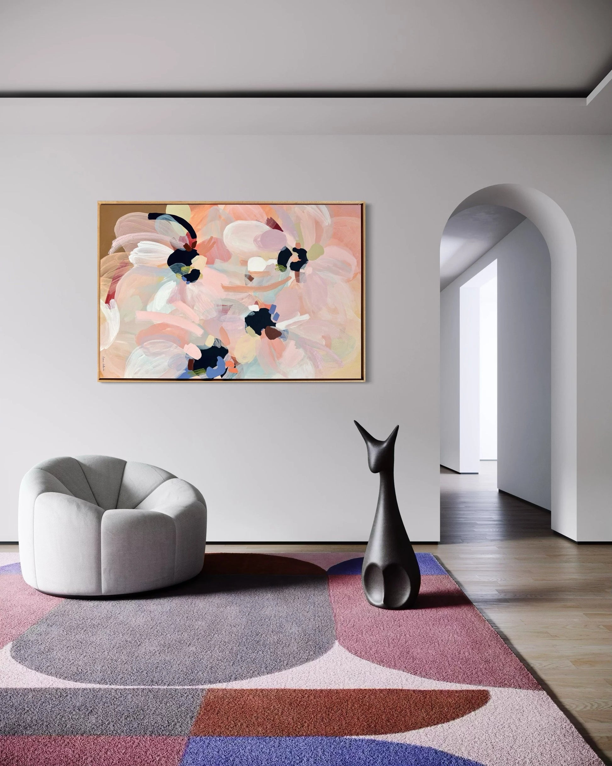 Daydream | Abstract Canvas Art Print - Prudence De Marchi