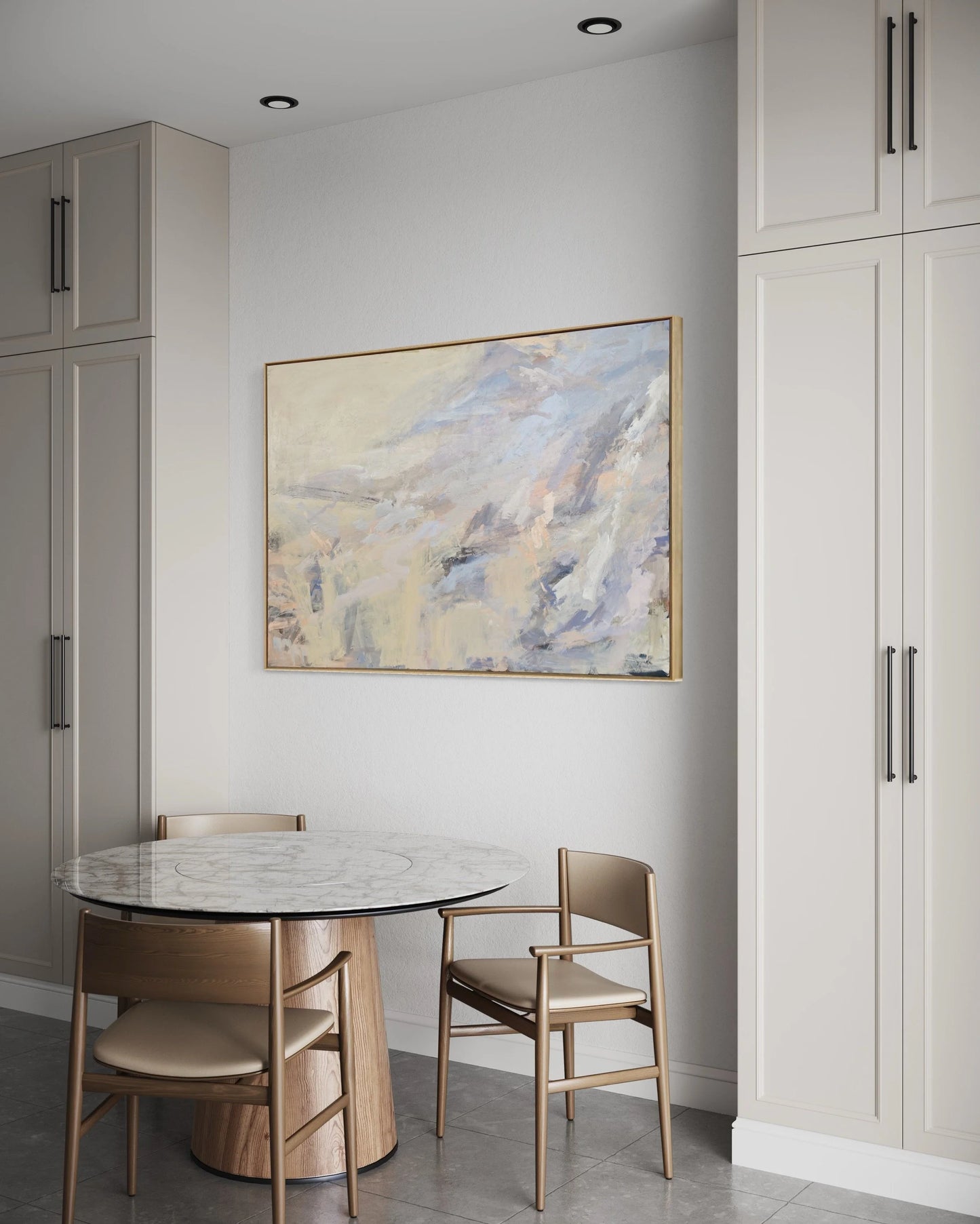 Presence of Mind | Abstract Canvas Art Print - Prudence De Marchi