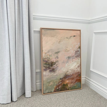 Echoes of Earth | Abstract Canvas Art Print - Prudence De Marchi