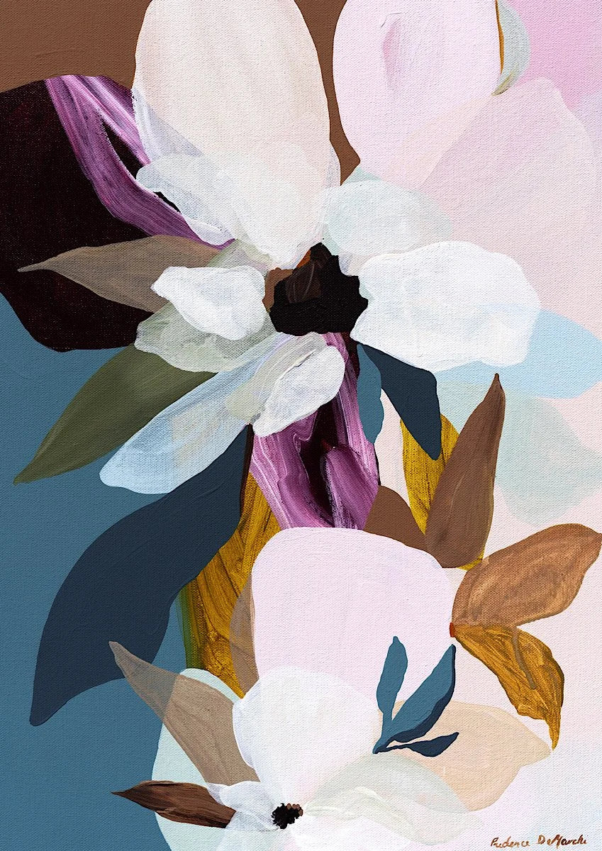 Magnolias in the Spring - Prudence De Marchi