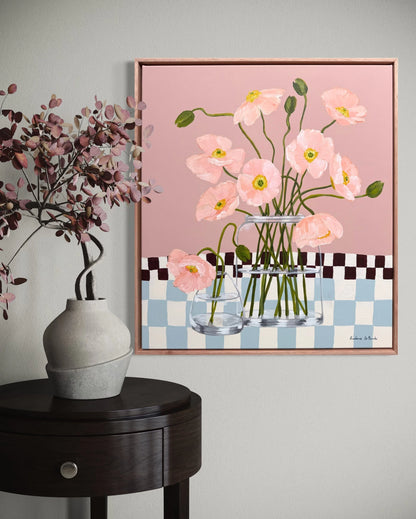 The Best Meeting | Abstract Canvas Art Print - Prudence De Marchi