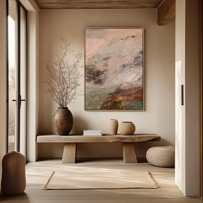 Echoes of Earth | Abstract Canvas Art Print - Prudence De Marchi