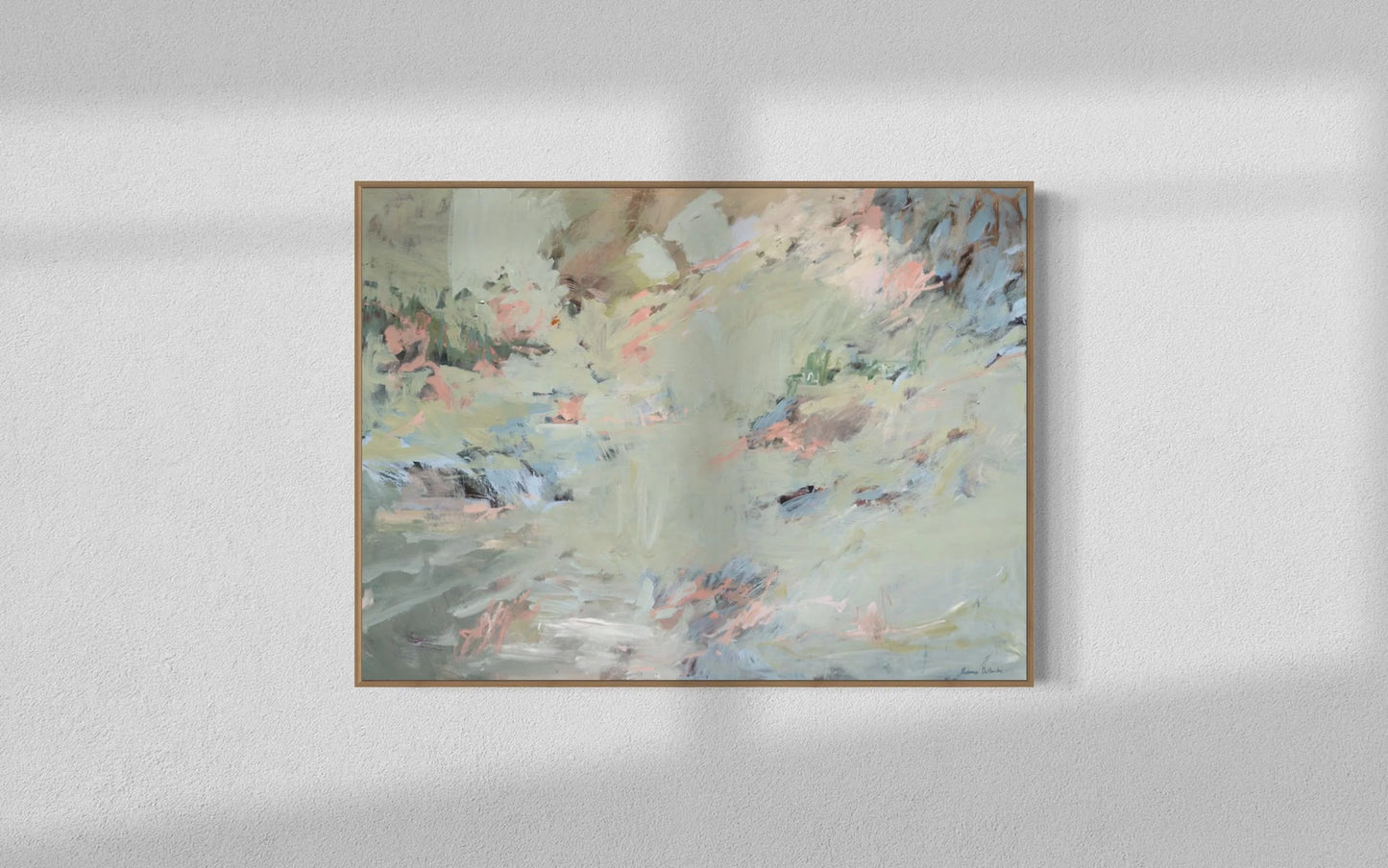 Dappled Light | Abstract Canvas Art Print - Prudence De Marchi